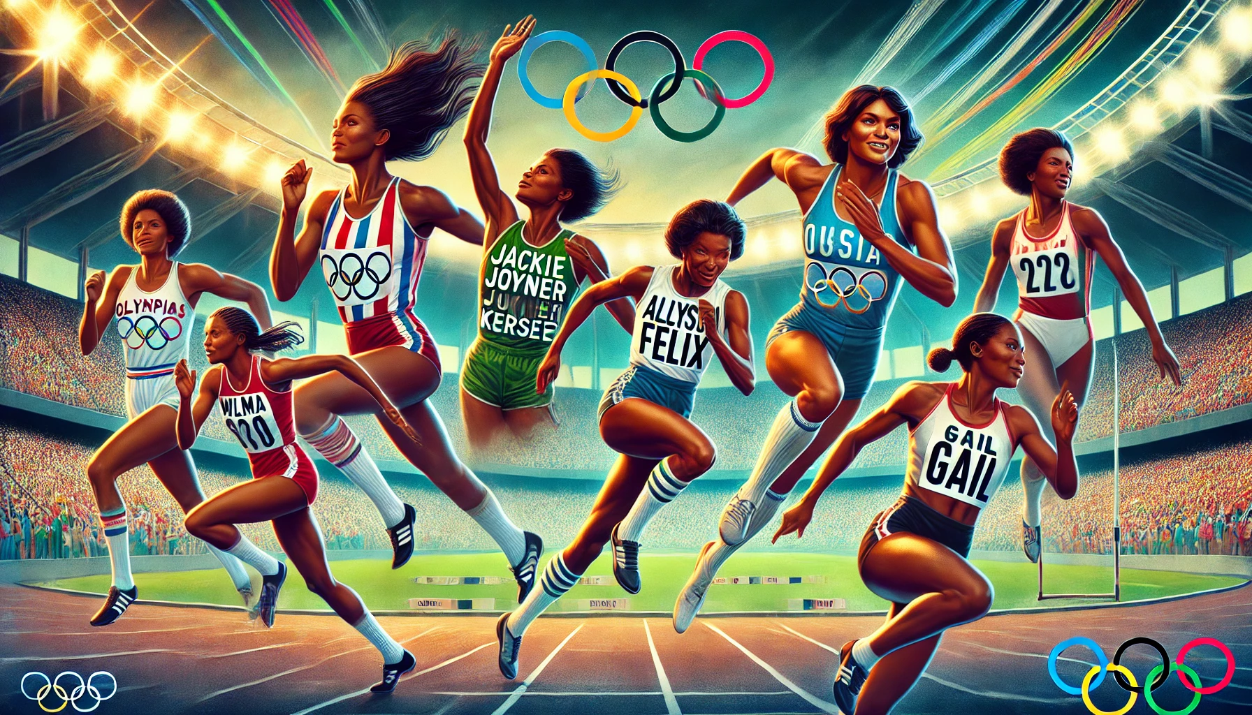 Top 5 women’s track and field