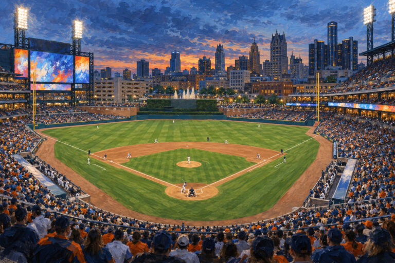 Comerica Park in Detroit