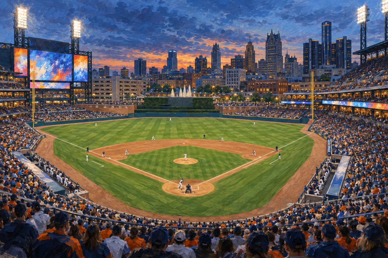 Comerica Park in Detroit